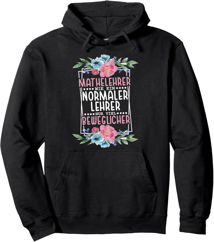 Mathelehrer Spruch Mathe Mathematik Lustig Schule Abitur Pullover Hoodie