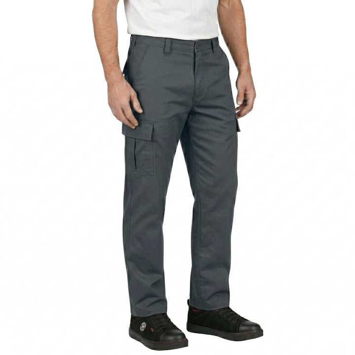 Lee Cooper Herren LCPNT205 robuste und pflegeleichte Arbeitshose mit mehreren Taschen Grau 36W / 33L
