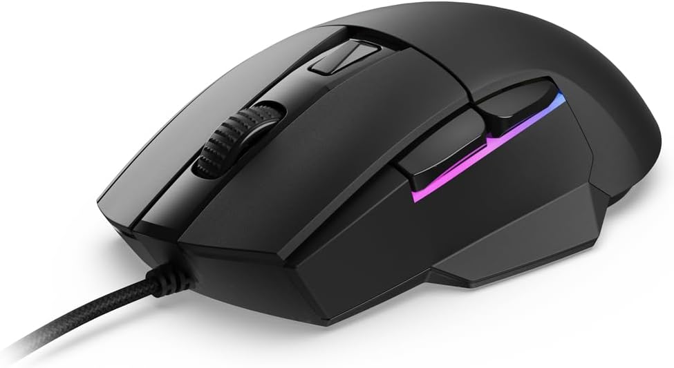 Sharkoon Skiller SGM35 Black, Optical Gaming Maus, RGB, PBT Button