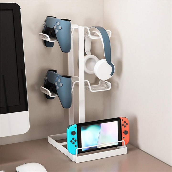 Videospiel Controller Halter Zweistufiger Schreibtisch Spielzubehör
