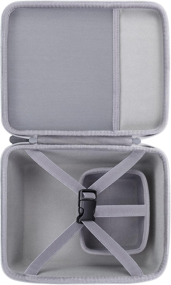 Aenllosi Hart Hülle Tasche für Meta Quest 2/Oculus Quest 2/PICO 4 VR Headset (Nur Tasche) (Grau), Gr