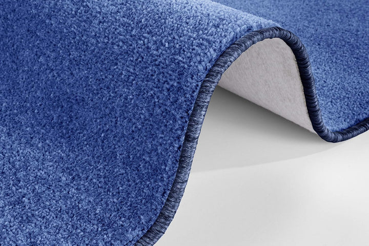Hanse Home Nasty Läufer – Flauschiger Kurzflor Teppich Einfarbig Unifarben für Esszimmer, Wohnzimmer