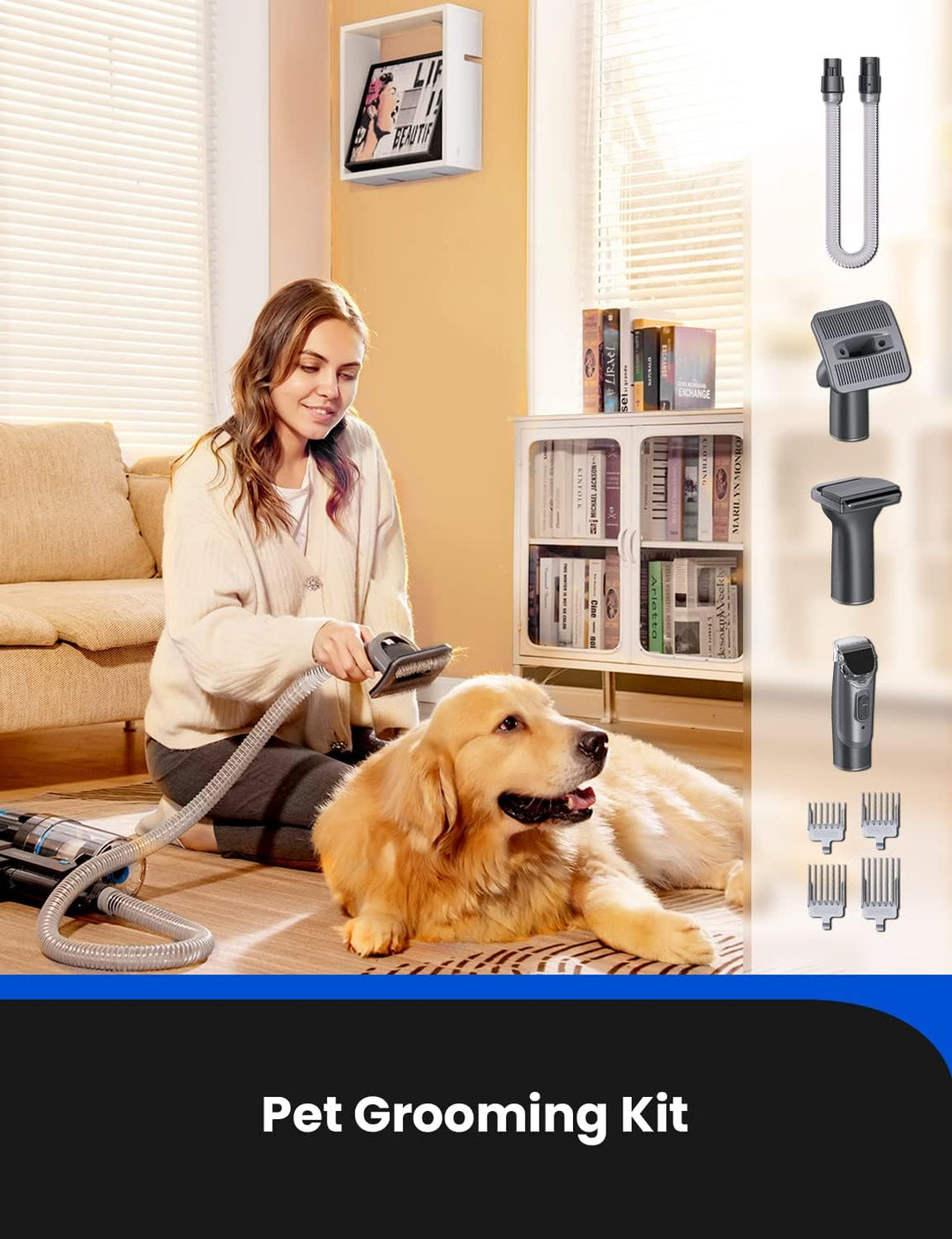 proscenic P11 Smart, Kabelloser Besensauger, grau, Grau