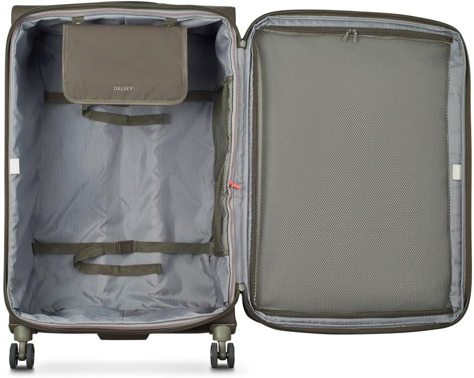 DELSEY PARIS - Helium DLX - Koffer gross weich dehnbar - 83x50x33cm - 123 litres - XXL - Schwarz Mok