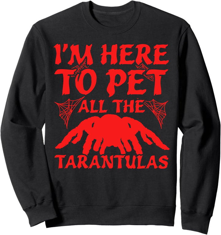Spooky Spider Tarantulas Sweatshirt