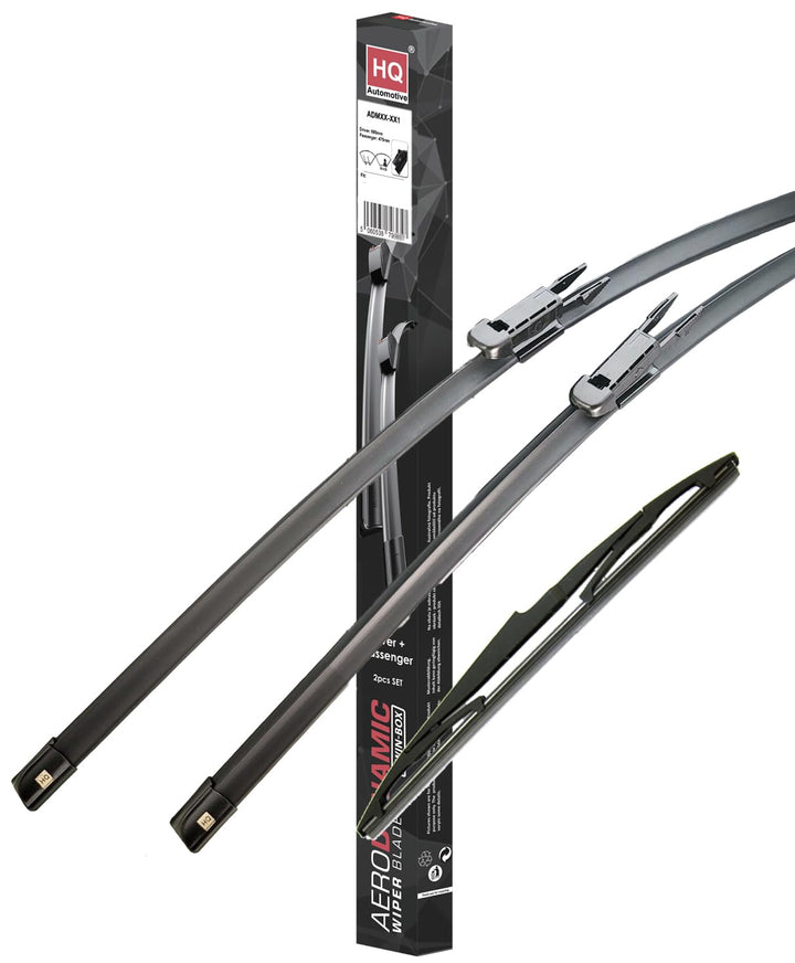 AERO AD61-623|HQ12E Scheibenwischerblätter für Front- und Heckscheibe