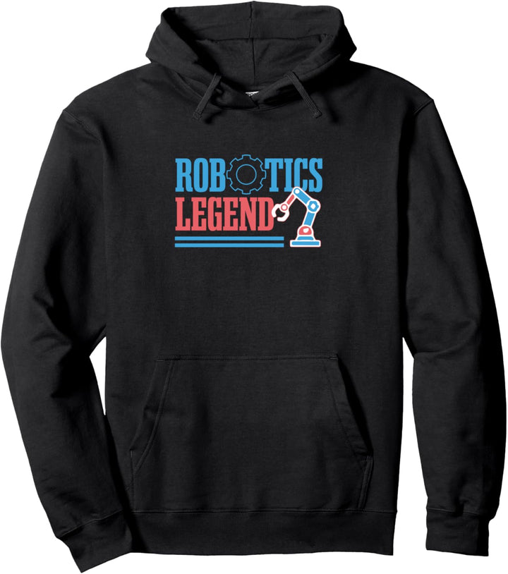 Roboter Legende Mechaniker Ingenieur Robotik Pullover Hoodie