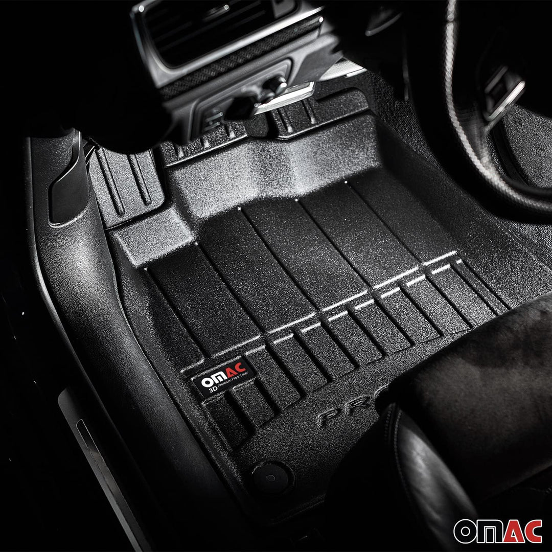 OMAC Gummi Fussmatten kompatibel mit Hyundai Tucson 2015-2020 Premium TPE Automatten 4tlg Fussmatten