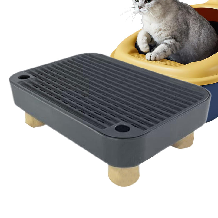 Katzenklo Stufe - Kätzchen Katzenklo Treppe Mit Filterfunktion,Abnehmbare Kätzchen Rampe | Für Innen