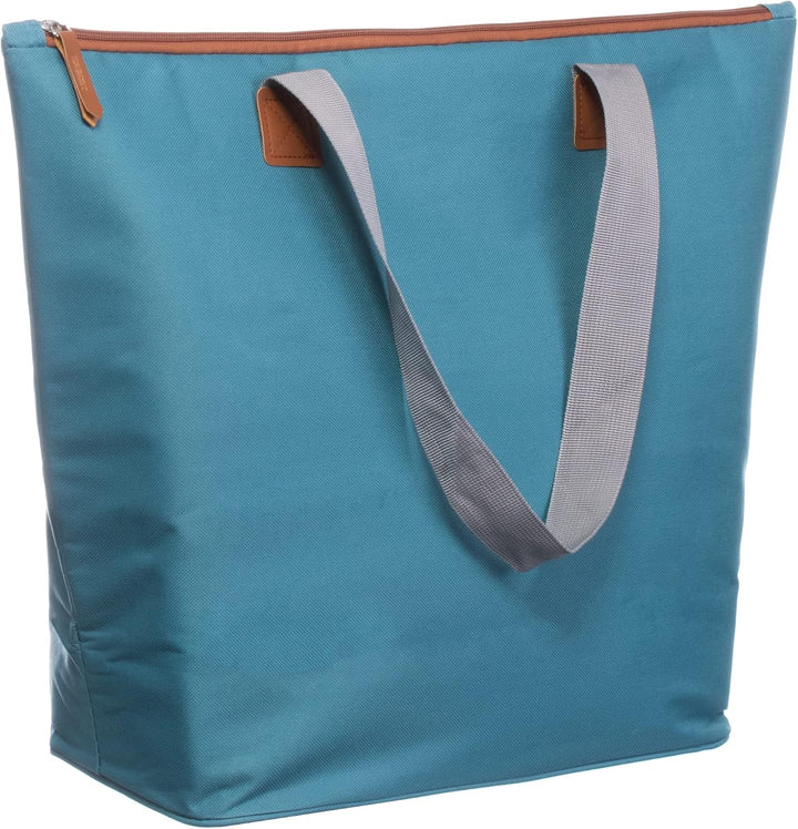 Brandsseller Kühltasche 30 Liter Faltbare Einkaufstasche Thermo-Shopper Strandtasche mit Isolierung