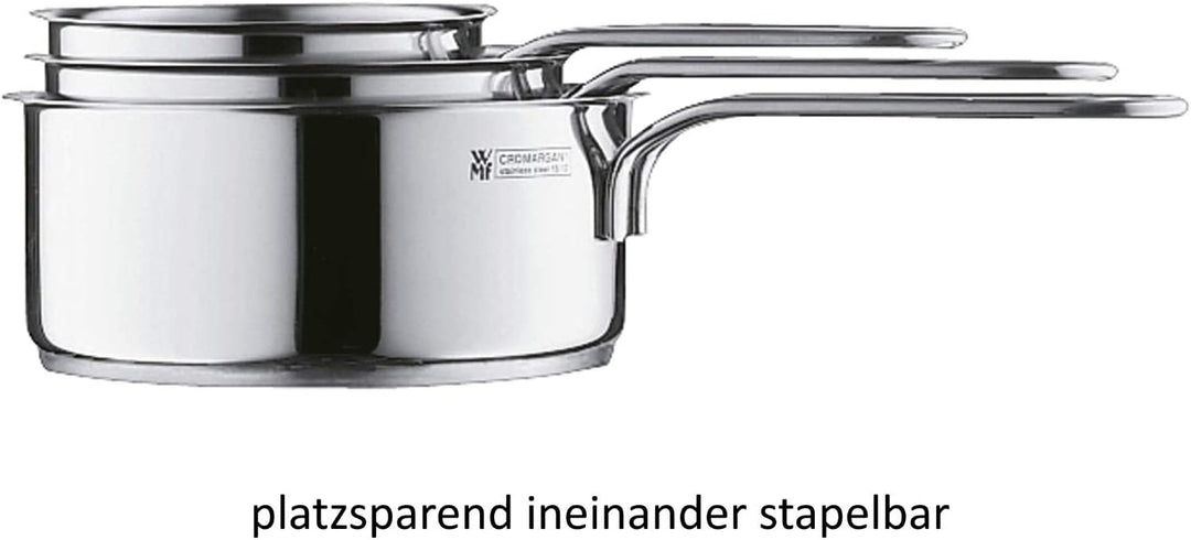 WMF Mini Stielkasserolle 14cm, klein, ohne Deckel, kleiner Topf, Kasserolle Induktion 0,9l, Cromarga