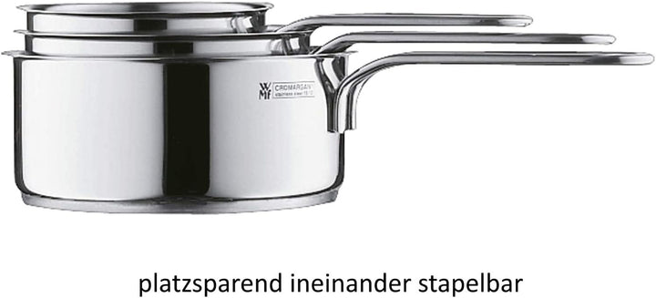 WMF Mini Stielkasserolle 14cm, klein, ohne Deckel, kleiner Topf, Kasserolle Induktion 0,9l, Cromarga