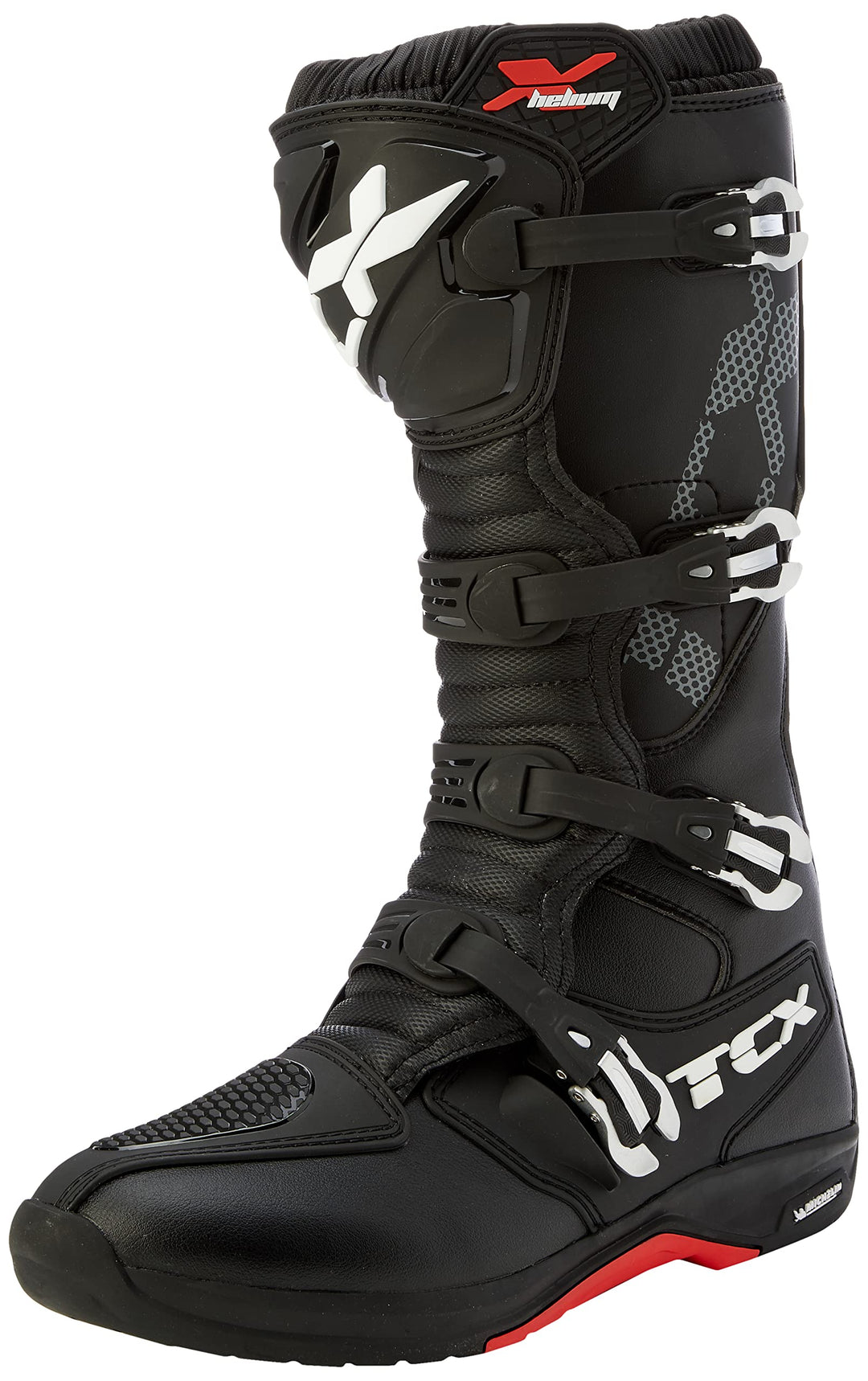 TCX Herren X-helium MichelinMotorradstiefel 41 EU Schwarz, 41 EU Schwarz