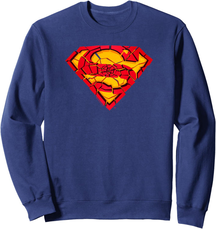 Superman Shattered Shield Sweatshirt