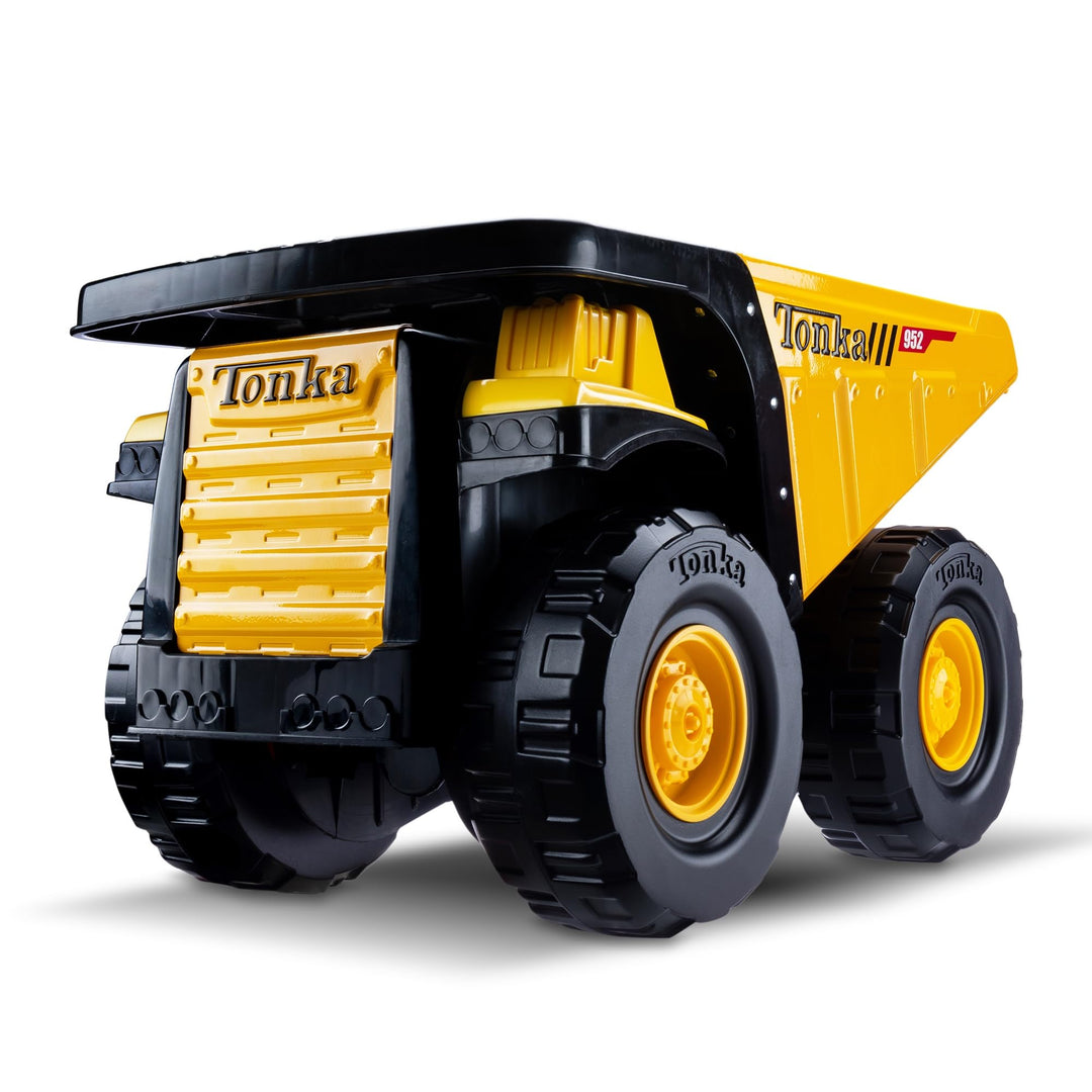 Steel Classic Robuster Riesenkran-Muldenkipper, Tonka, Konstruktionsspielzeug für Kinder, Spielzeugf