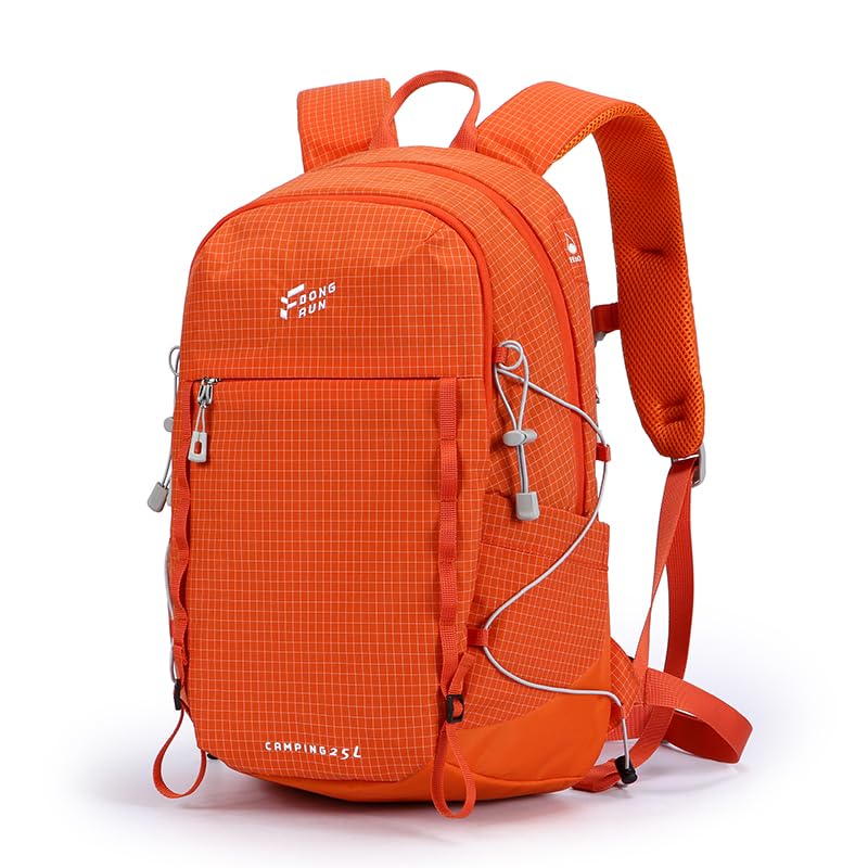25L Wanderrucksack Damen Herren Reiserucksack Tagesrucksack Wasserdicht Leicht Backpack für Wandern