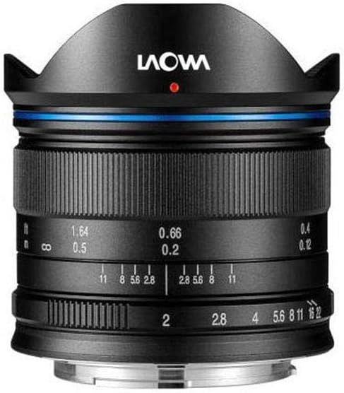 Laowa Objektiv VE7520MFTSTBLK, 7,5 mm für Micro 4/3 Kameras (16,9 MP, HD 720 P), Schwarz