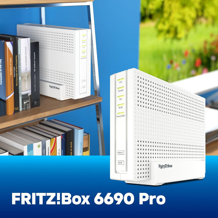 FRITZ!Box 6690 Pro | Router | Kabel-Anschluss | Wi-Fi 7 bis zu 12,2 GBit/s
