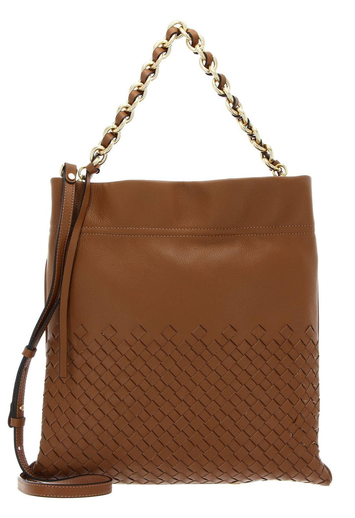 GIANNI CHIARINI Memory Shoulder Bag Cuoio