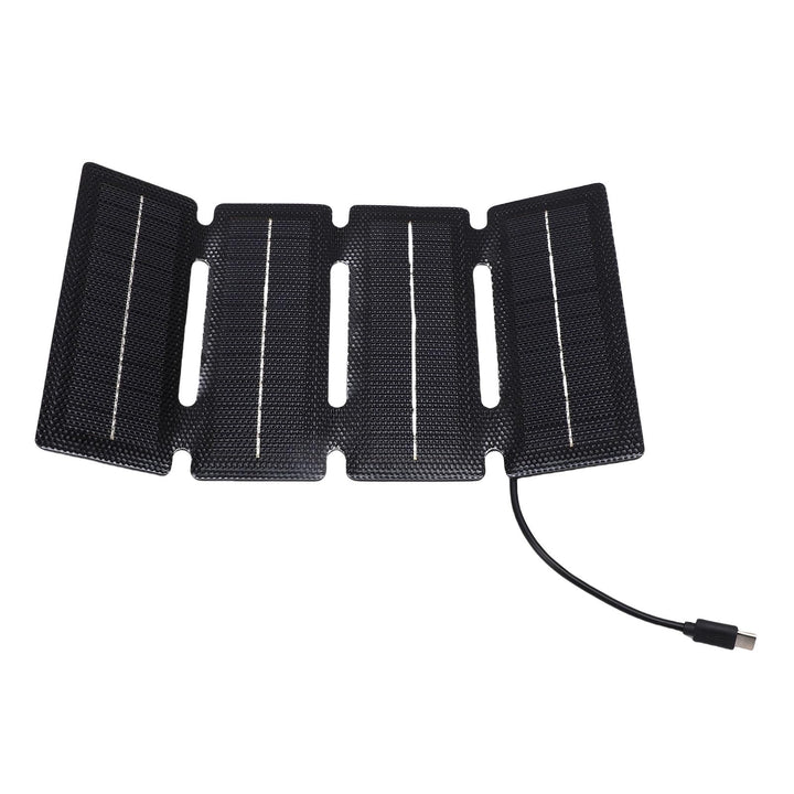 Haofy 20 W Faltbares Solarpanel, Monokristalline Siliziumzellen, 5 Unzen Ultradünnes Design, 4-fache