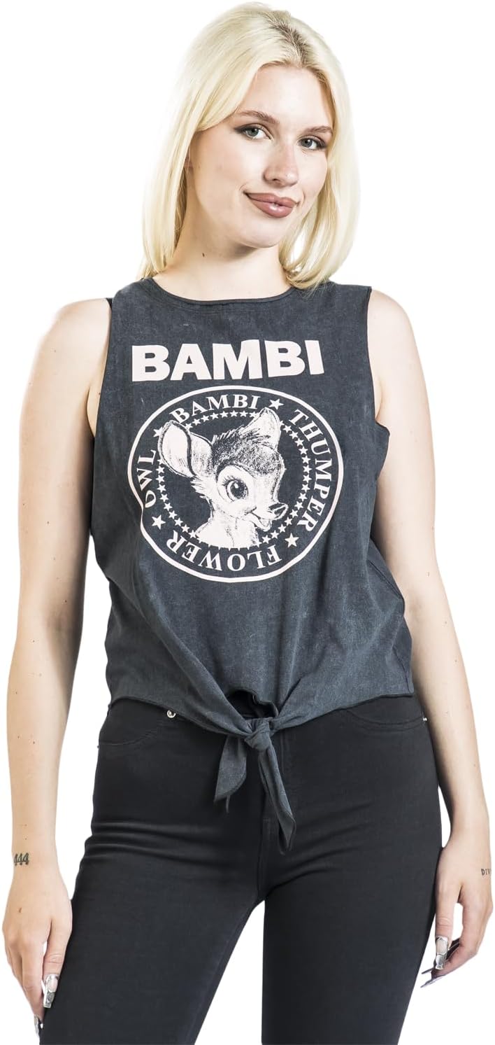 Bambi Frauen Top schwarz M Schwarz, M Schwarz