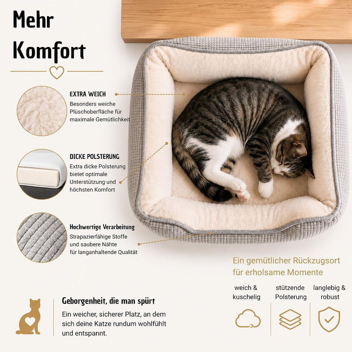 Generisch Katzenbett Schreibtisch – Cat Desk Bed, Katzenbett für Schreibtisch - mit Stabiler Metallh