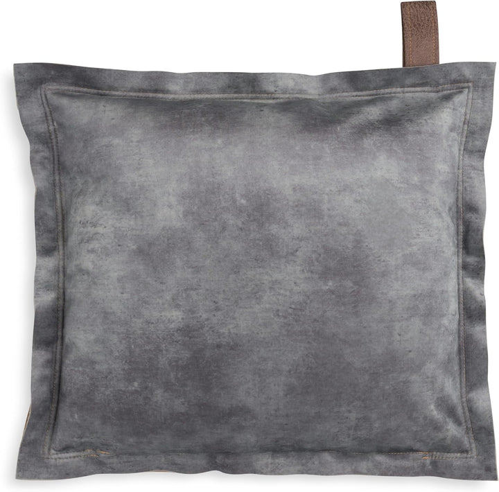KNIT FACTORY - DAX Kissen - Luxuriöses und samtweiches Dekokissen - Sofakissen - 50x50 - Anthrazit 5
