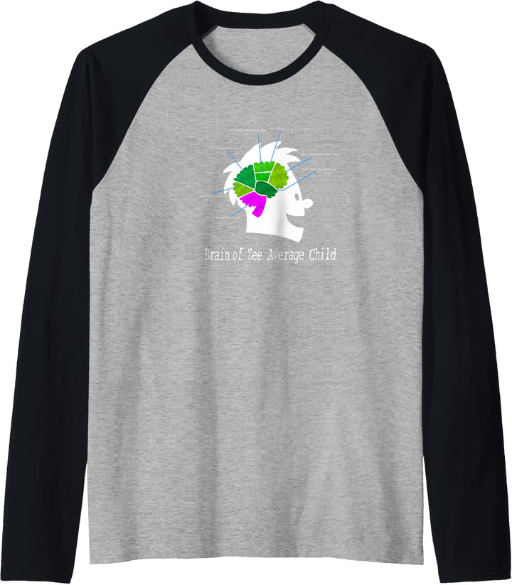 Captain Underpants Gehirn Raglan