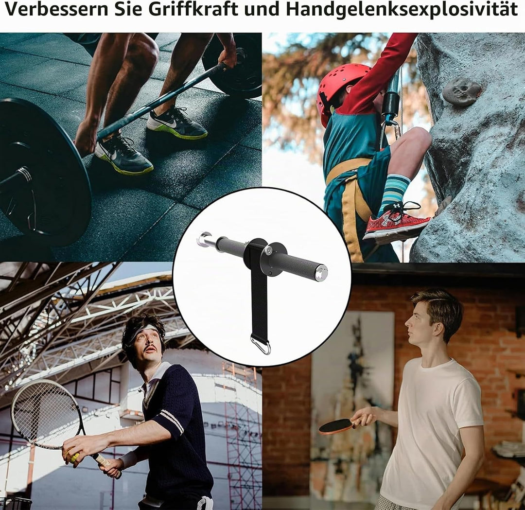 Handgelenk- und Unterarm-Blaster, Handgelenkrolle &amp; Unterarmtrainer für Training und Workout, ideal