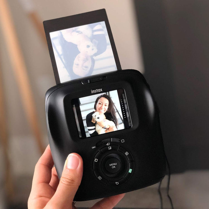 instax SQUARE SQ 20 Sofortbildkamera, Schwarze Schwarz