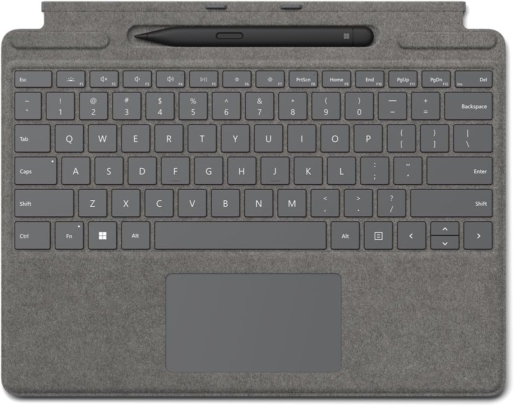 Microsoft Surface Pro 8 / X Type Cover + SlimPen2 at/DE Platin *NEU*, Schwarz, 8X8-00065