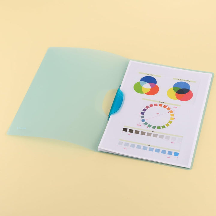 Leitz 41760045 Klemmmappe ColorClip Rainbow, A4, PP, 6er Packung, orange