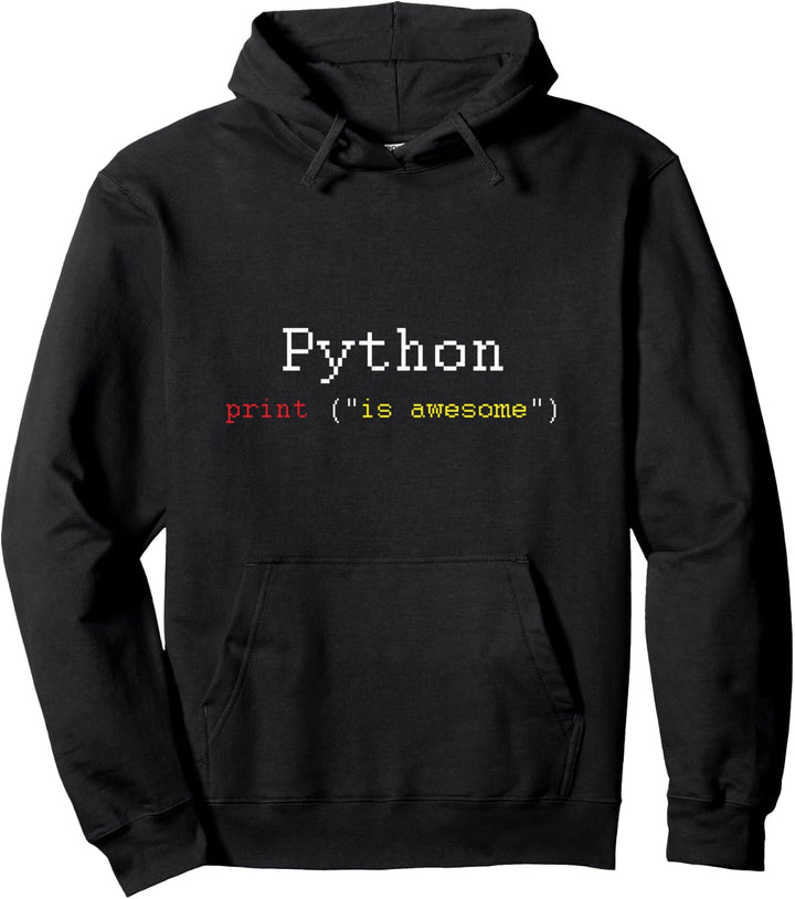 Python Drucken Coder HTML Kodierung Programmierer Geschenk Pullover Hoodie
