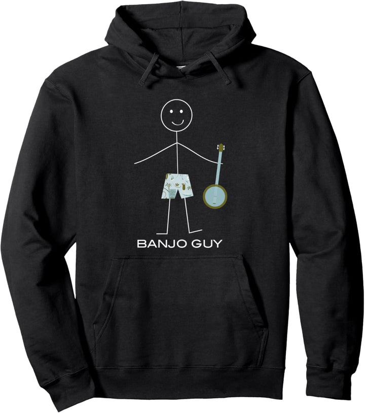 Lustige Herren Banjo, Boy Musiker Geschenke Pullover Hoodie