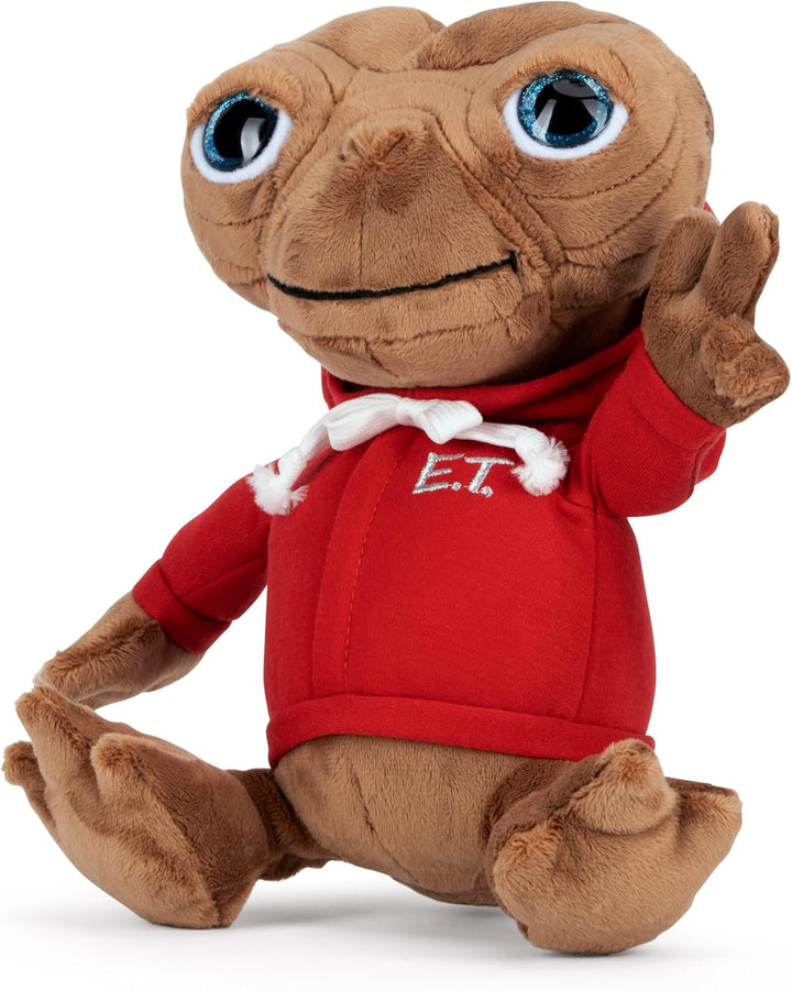 Schmidt Spiele 42819 E.T. Der Ausserirdische mit Hoodie, Plüschfigur 24 cm
