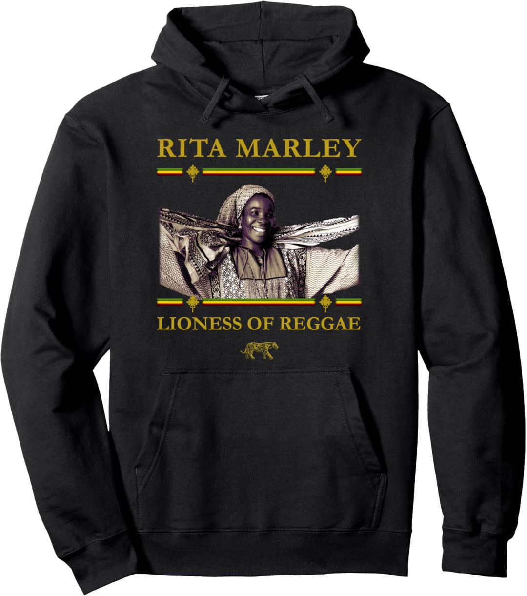 Ziggy Marley - Official Merchandise - Rita Marley Lioness Pullover Hoodie