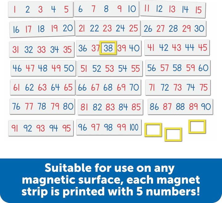 Learning Resources LER5194 MAGNETIC NUMBER LINE