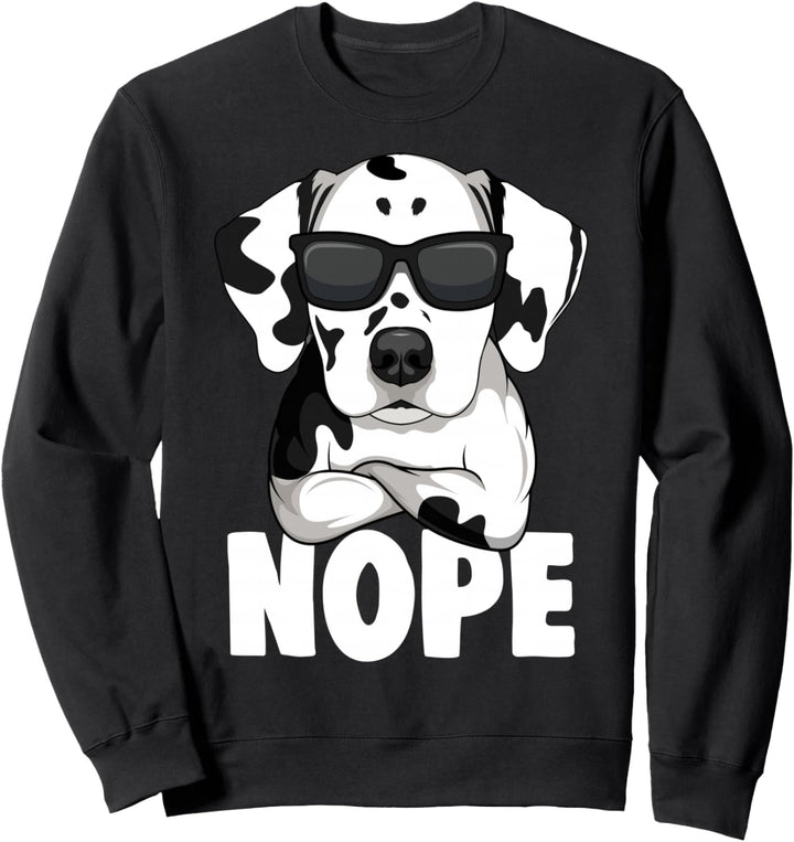 Dalmatiner Hunde Frauchen Herrchen Sweatshirt