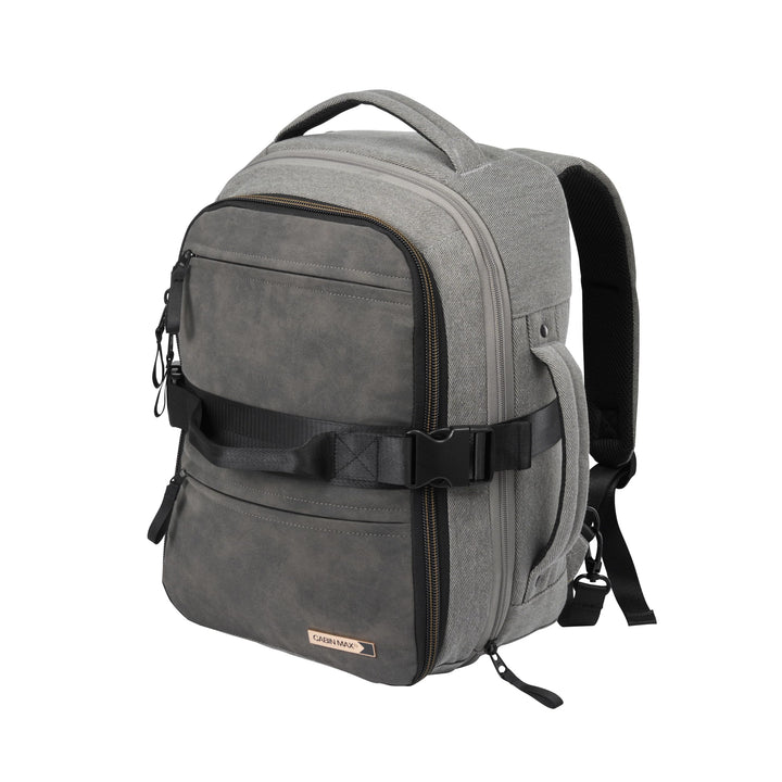 Cabin Max Handgepäck Rucksack Reiserucksack Ryanair Handgepäck 40x30x20 24L 40x30x20cm Grau Bp, 40x3