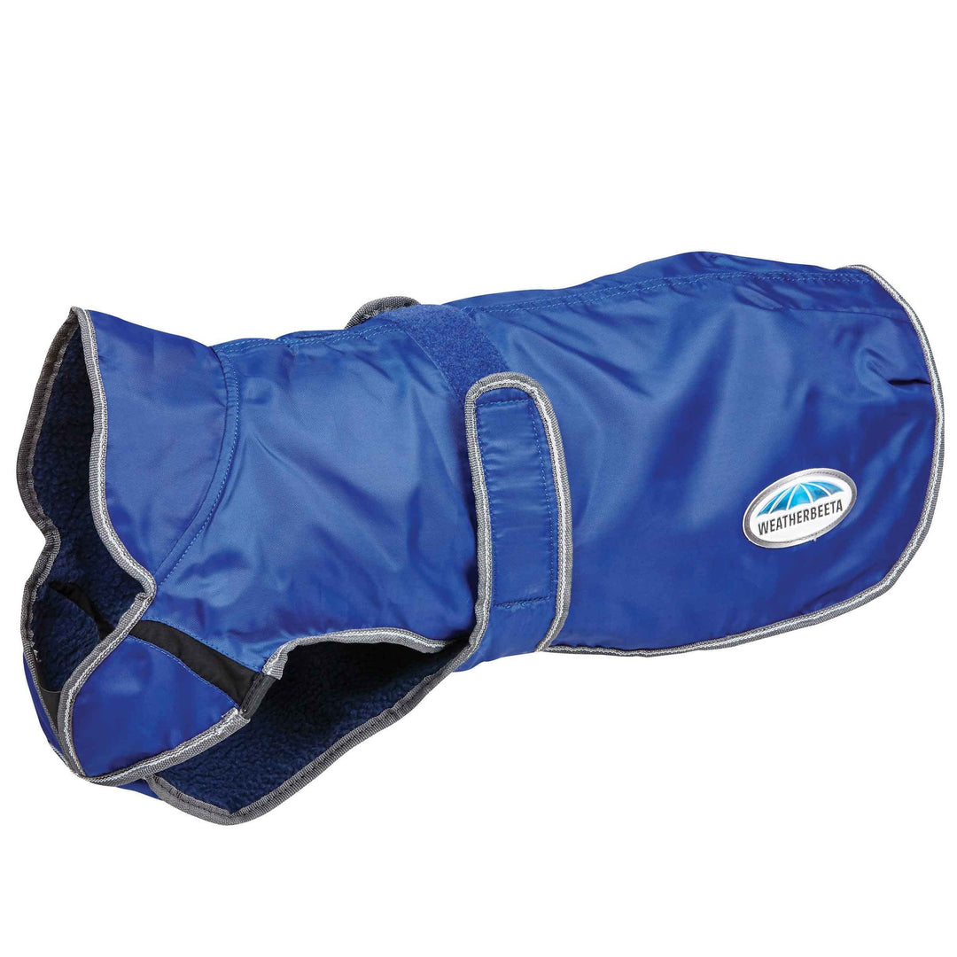 Weatherbeeta 2022 Comfitec Windbreaker Free Deluxe Hundemantel 1003914 - Dunkelblau/Grau/Weiss - 25