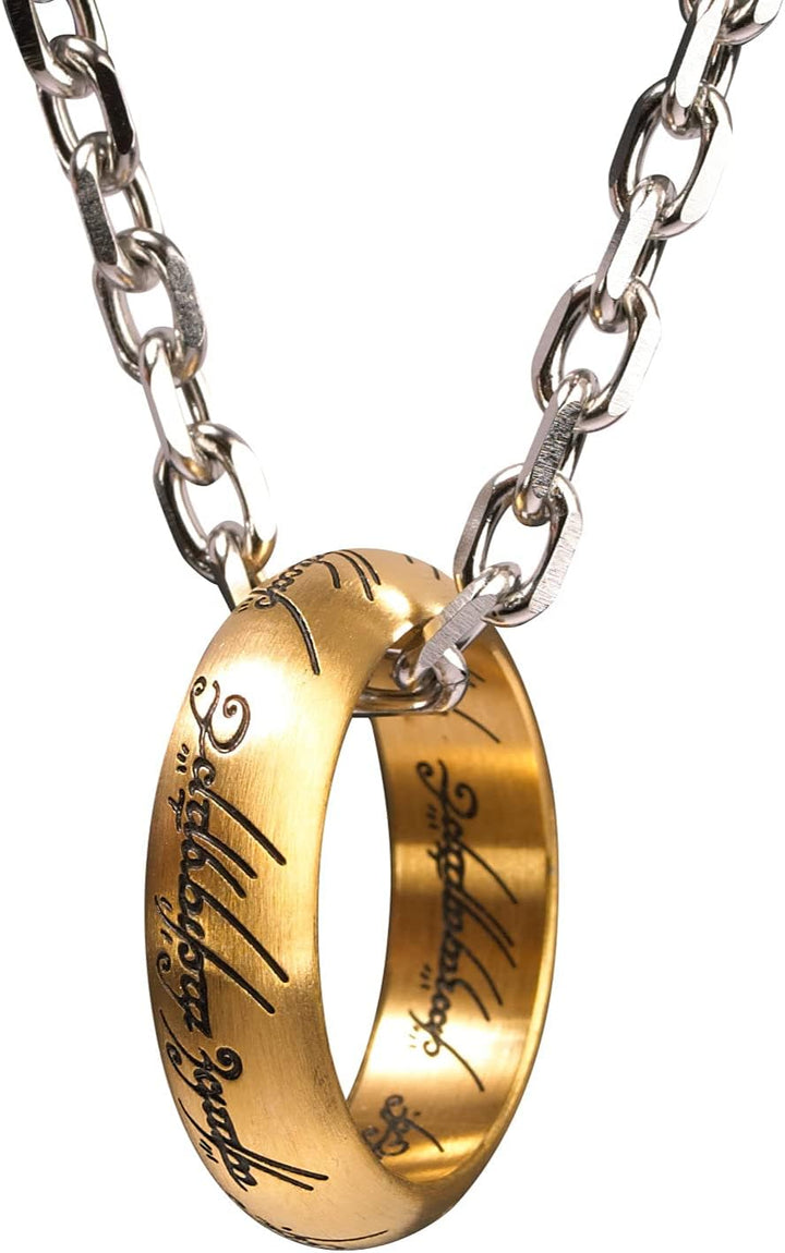 The Noble Collection  Der Eine Ring Colgante bunt