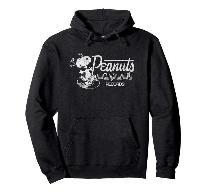 Peanuts - Records Dancing Snoopy Pullover Hoodie