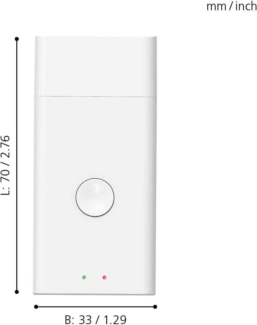 EGLO Smart Home Hub Bridge-C, Steuerelement connect-c Leuchten, Gateway für Sprachsteuerung Alexa, U