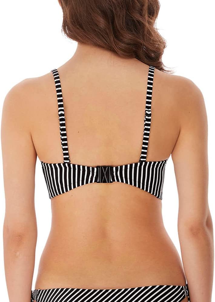 Freya Damen Bikini 75F Schwarz, 75F Schwarze Streifen