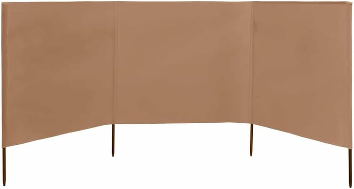 Myheimly Windschutzgewebe,Windschutz Sichtschutz Balkon,Sichtschutzzaun Taupe,400 x 80 cm Taupe 400