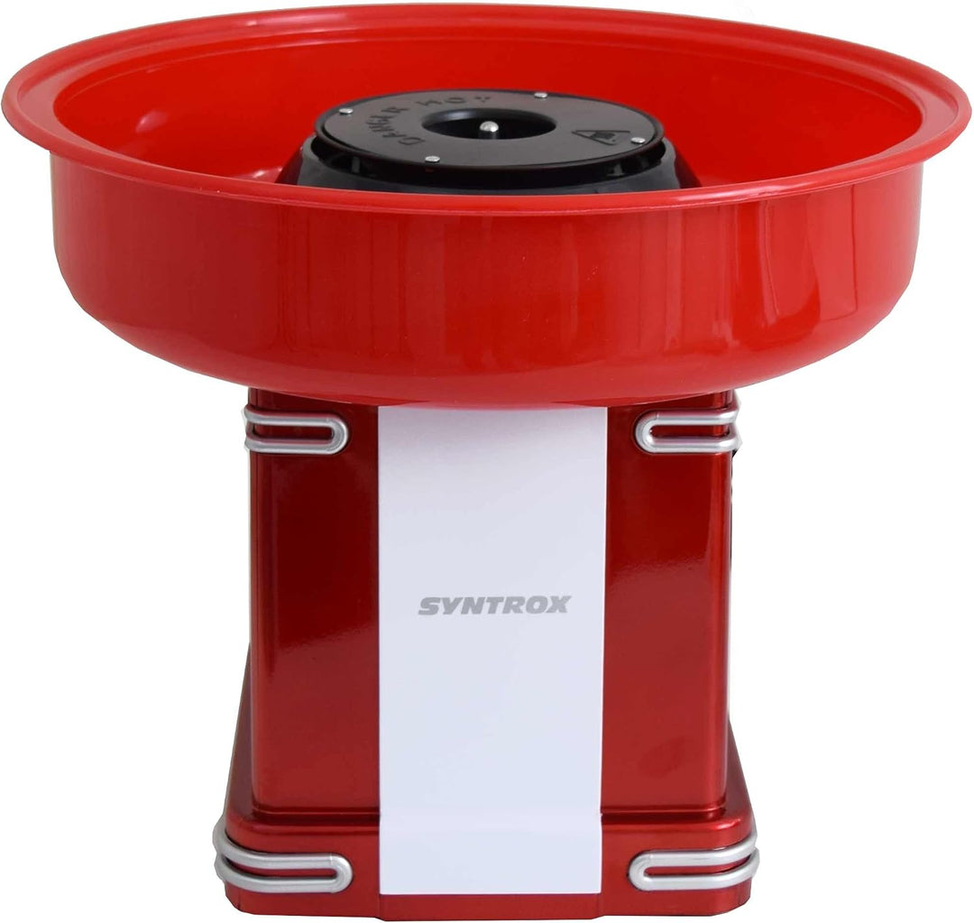 Syntrox Germany Zuckerwattermaker Zuckerwattemaschine Zuckerwatteautomat ZWM-500W Oregon