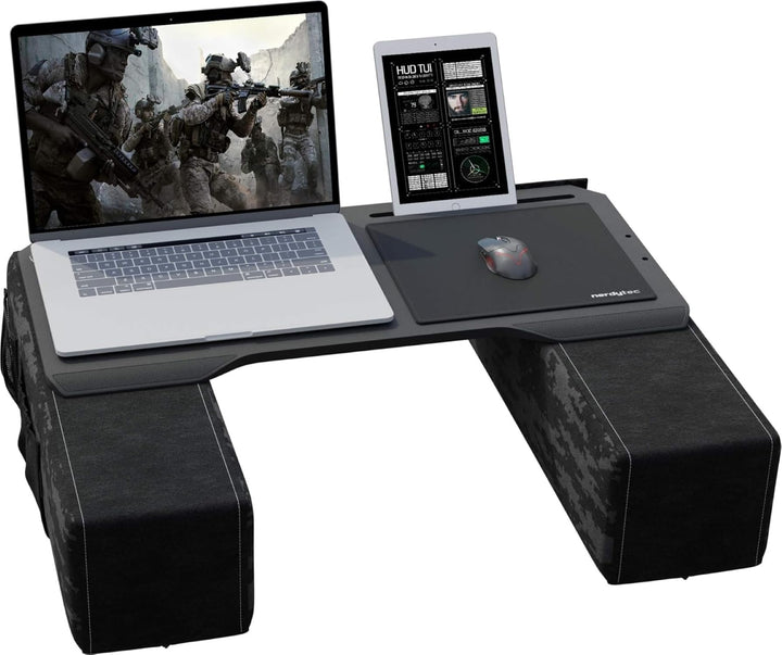 Couchmaster® CYBOT (Ergonomisches Lapdesk für Notebooks oder Wireless Peripherie, inkl. Kissen, geei
