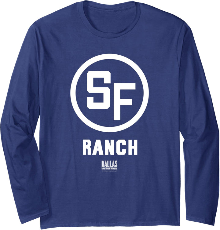 Dallas TV Series Southfork Ranch Langarmshirt