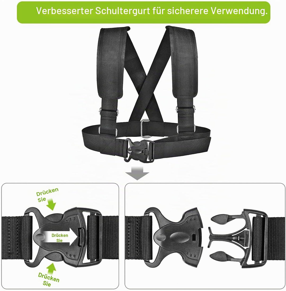 Kipika Gewichtsschlitten, Workout Schlitten für Training Outdoor, Verbessert Geschwindigkeit und Mus