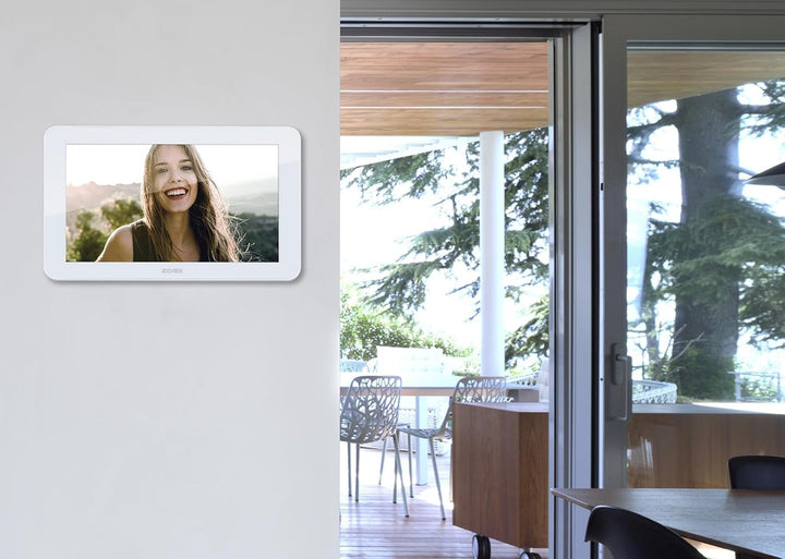 VIMAR K42916 Videosprechenalagen-Set enthält Freisprech-Touchscreen-Videohaustelefon LCD 7in, 2-Tast